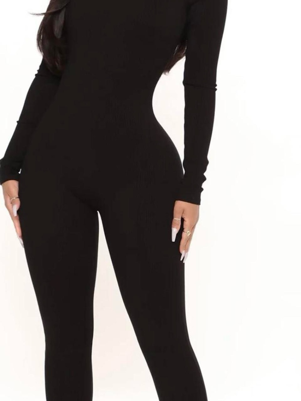 Fashion nova long sleeve jumpsuit